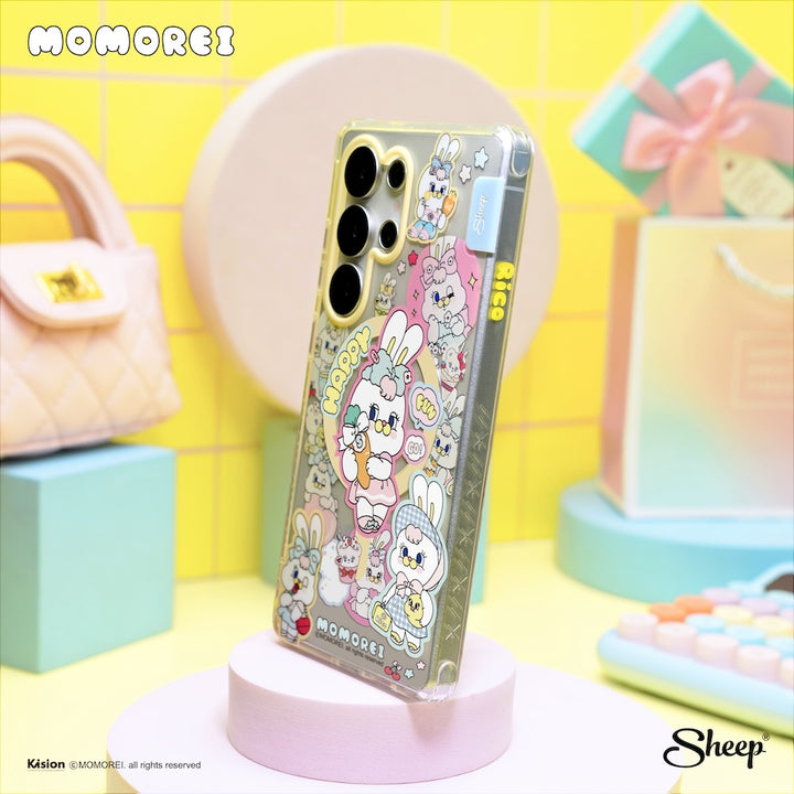 rico เคสซัมซุง แม่เหล็ก โมโมเรอิ สีพาสเทล samsung magsafe momorei ลายน่ารัก กันกระแทก