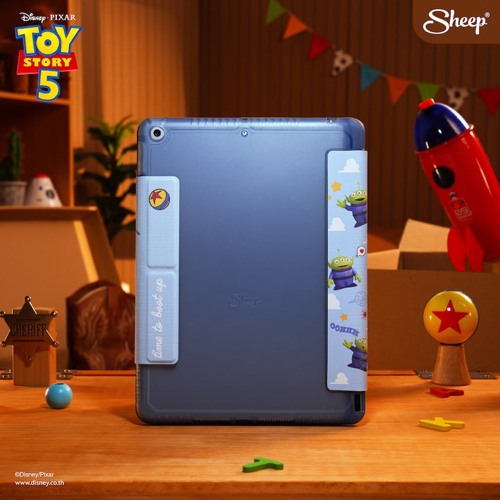 เคส ไอแพด ทอย สตอรี่ สีฟ้า ipad case toy story 5 disney pixar สายจด สายวาด พกง่าย ลิขสิทธิ์แท้ ดิสนีย์ พิกซาร์