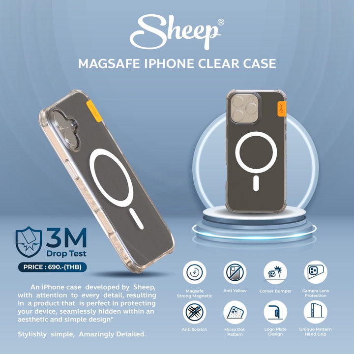 เคสโทรศัพท์กันกระแทก MagSafe เคส S25 Ultra พร้อมส่ง เคสใสแข็ง ไม่เหลือง