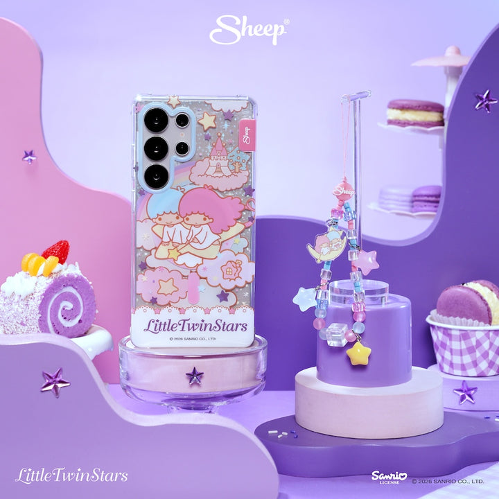 เคส ลิตเติ้ลทวินสตาร์ ซัมซุง kiki lala little twin stars case samsung สีม่วง ลิขสิทธิ์แท้ sanrio ซานริโอ้ ลายน่ารัก กันกระแทก