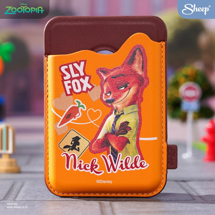 เคสใส่บัตร สีส้ม zootopia nick wilde magsafe wallet จิ้งจอก นิค ซูโทเปีย  card holder