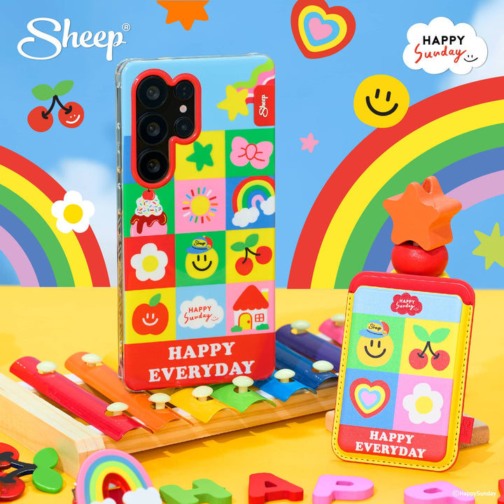 Wallet Happy Sunday ที่ใส่บัตร Happy Sunday card holder Happy Sunday