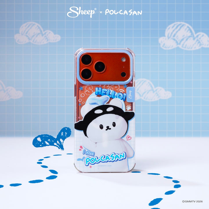 i am polcasan case เคส โพก้าซัง มาสคอต gmm iphone magsafe ไอโฟน 17 pro max ลาย doodle