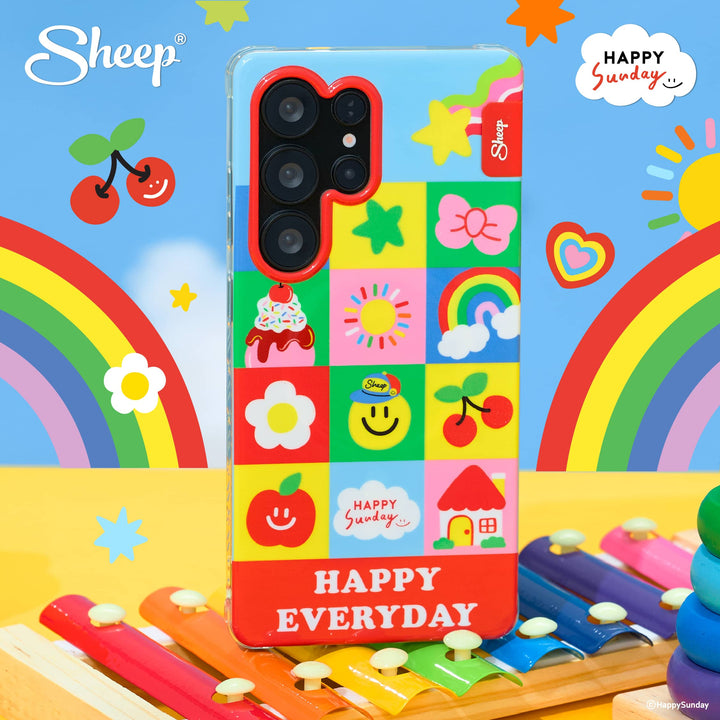 เคส Samsung S25 Ultra Happy Sunday เคส Magsafe ลายน่ารัก