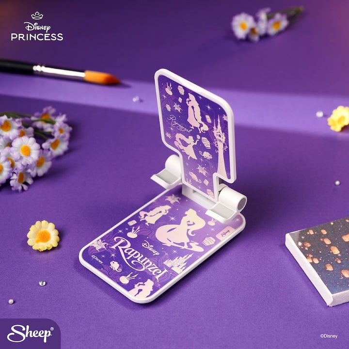 Phone Stand ที่ตั้งโทรศัพท์แบบพกพา ขาตั้งมือถือ ไลฟ์สด ราพันเซล Rapunzel Disney