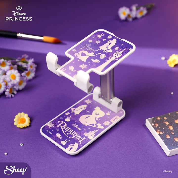 ที่ตั้งโทรศัพท์แบบพกพา Phone Stand ขาตั้งมือถือ ไลฟ์สด ราพันเซล Rapunzel Disney