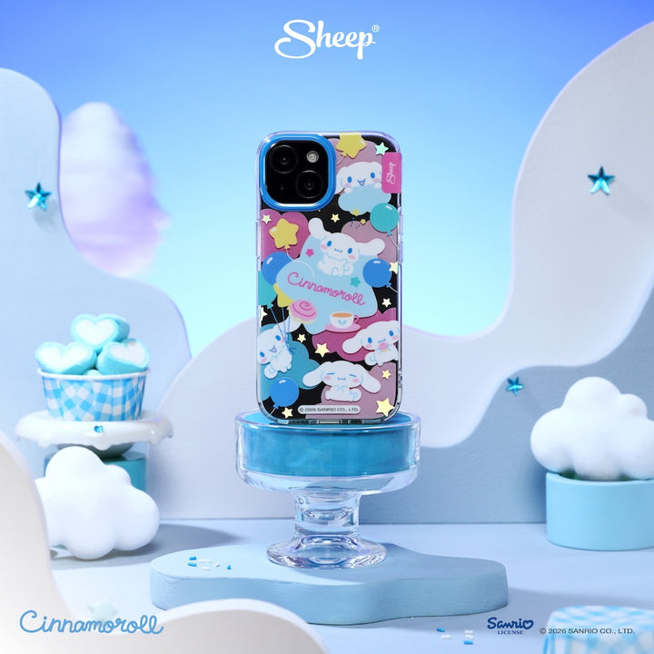 cinnamoroll iphone case sketch เคส ไอโฟน ซินนามอนโรล ลิขสิทธิ์แท้ sanrio สีฟ้า ชมพู ลายน่ารัก ซานริโอ้ กันกระแทก