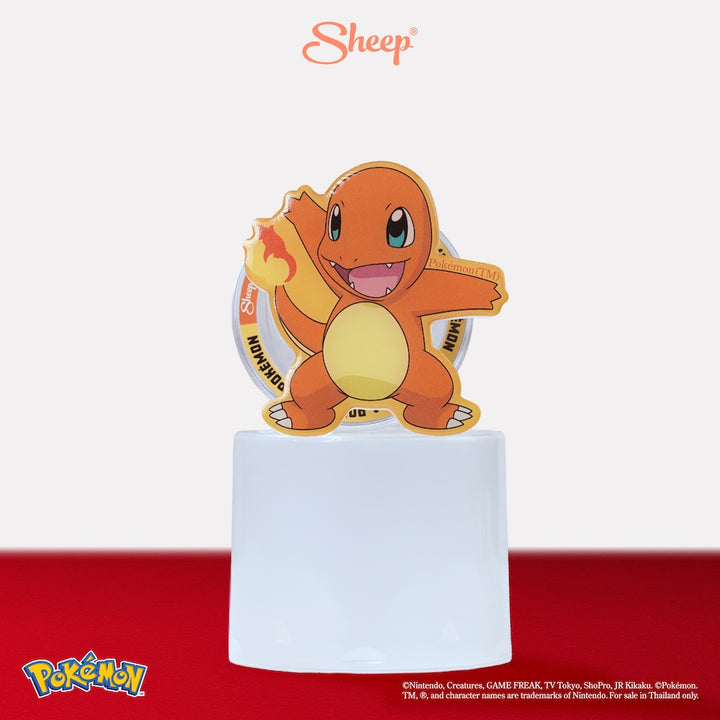 Grip MagSafe Pokémon โปเกมอน ลิขสิทธิ์แท้ Charmander ฮิโตคาเงะ น่ารัก สี ส้ม ที่แปะมือถือ