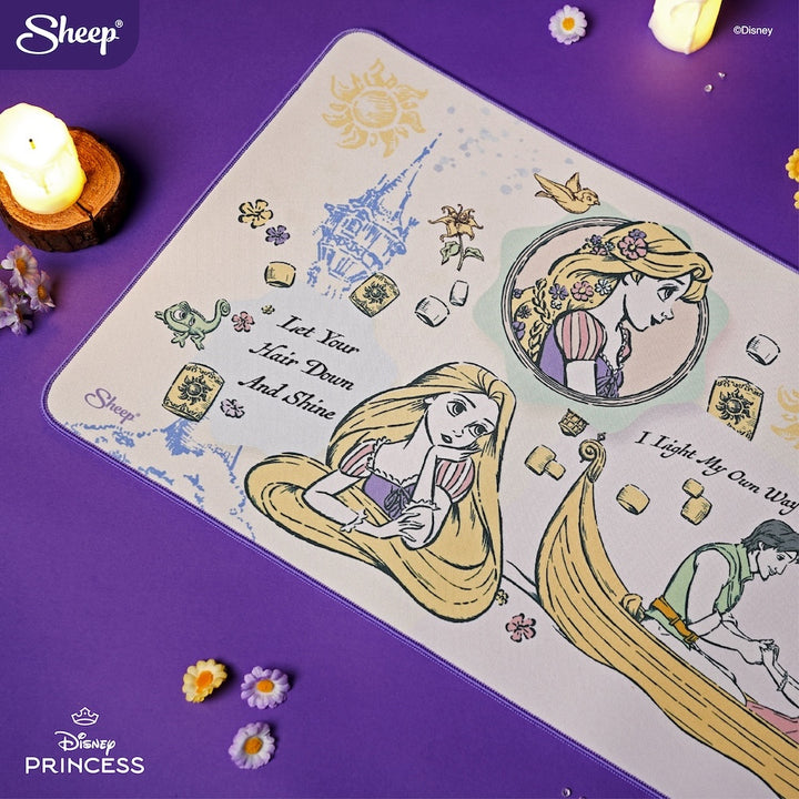 แผ่นของเมาส์ลายน่ารัก Mousepads Disney Rapunzel ของใช้ดิสนีย์