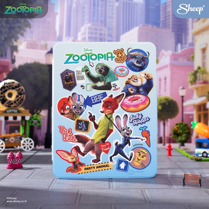เคสไอแพด ซูโทเปีย สีฟ้า iPad case zootopia กันกระแทก น้ำหนักเบา ลิขสิทธิ์แท้