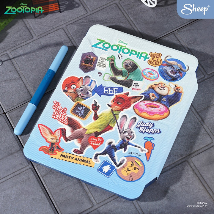 เคสไอแพด ซูโทเปีย zootopia iPad case สีฟ้า ลายตัวละคร ลิขสิทธิ์แท้ กันงอ กันกระแทก