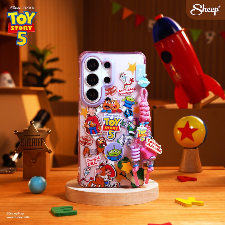 เคส ซัมซุง toy story 5 disney pixar ทอย สตอรี่ samsung magsafe case สีชมพู ลายตัวละคร s26 ultra