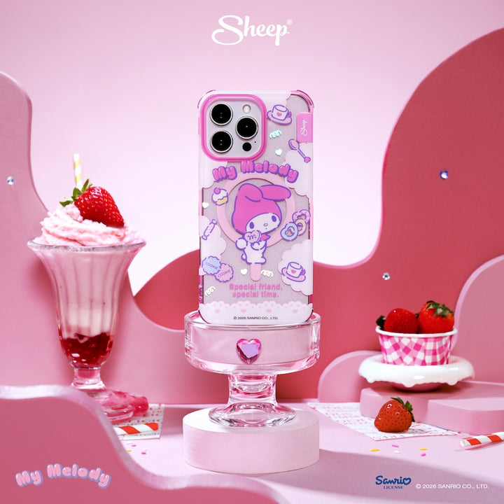 เคส ไอโฟน my melody case iphone magsafe มายเมโลดี้ สีชมพู ลิขสิทธิ์แท้ sanrio ซานริโอ้ ลายน่ารัก