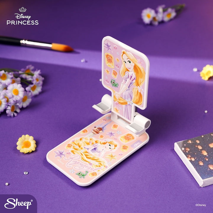 Phone Stand ที่ตั้งโทรศัพท์แบบพกพา ขาตั้งมือถือ ไลฟ์สด ราพันเซล Rapunzel Disney