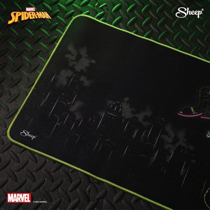 แผ่นรองเทาส์ Spider-Man Mousepad ลิขสิทธิ์แท้ แผ่นรองเม้าส์เกมมิ่ง