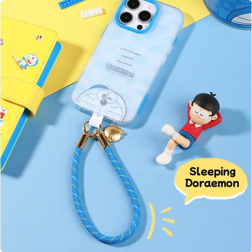 Rock Doraemon สายคล้อง โทรศัพท์ มือถือ ไอโฟน โดเรม่อน สีฟ้า โดราเอม่อน