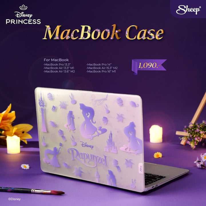 เคส Macbook ของแท้ Disney Rapunzel Princess เจ้าหญิงดิสนีย์ เคสแมคบุ๊ค