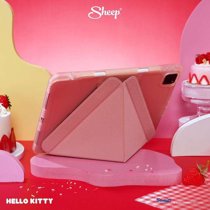 เคส ไอแพด กันกระแทก คิตตี้ hello kitty ipad case เคสคิตตี้ พกง่าย น้ำหนักเบา ลิขสิทธิ์แท้ sanrio ซานริโอ้ สีแดง ชมพู