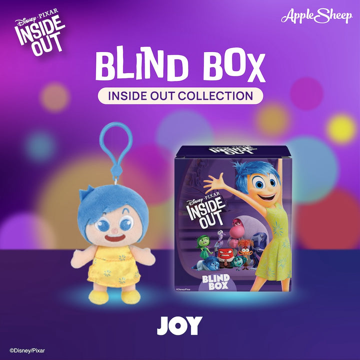 Inside Out Blind Box Joy พวงกุญแจห้อยกระเป๋า ของแท้ พวงกุญแจน่ารัก ๆ