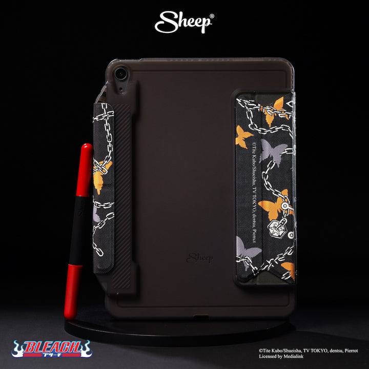 ipad bleach case เคสไอแพด บลีช เทพมรณะ สีดำ เท่ๆ แถม ปลอกปากกา กันกระแทก กันงอ