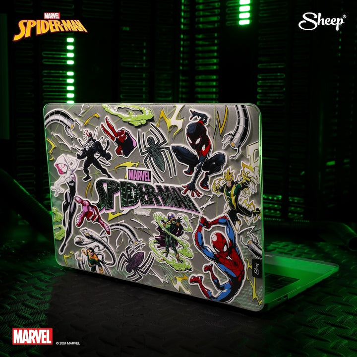 เคส Macbook เคสมาร์เวล ลิขสิทธิ์แท้ เคส Macbook เท่ ๆ  เคสกันกระแทก Spider-Man