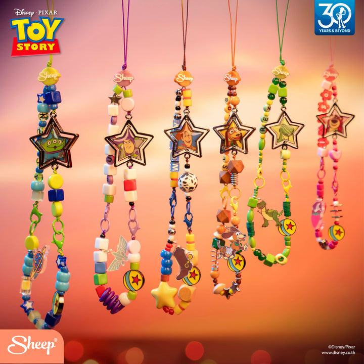 Charm Toy Story กล่องสุ่ม Toy Story สายคล้องมือ แยกชิ้นได้  Toy Story