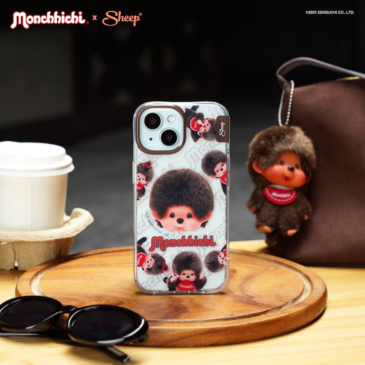 monchhichi iphone case กันกระแทก โชว์สีเครื่อง ลายน่ารัก ม่อนชิชิ เคสไอโฟน ลิขสิทธิ์แท้