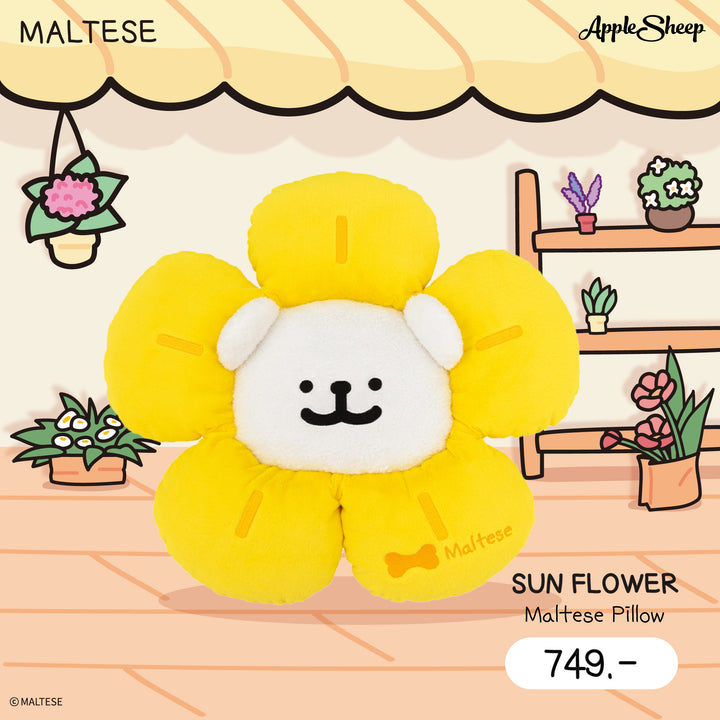 หมอนน่ารักๆ นุ่ม ๆ มอลทีส Maltese ลิขสิทธิ์แท้ นำเข้าเกาหลี พร้อมส่ง