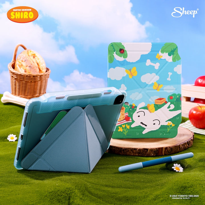 เคสไอแพด ชิโร่ iPad Shiro เคส ชินจัง เคสไอแพดแถมปลอกปากกา