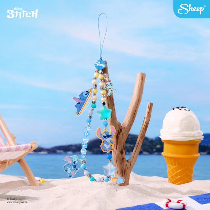 Phone charm stitch สายห้อยโทรศัพท์ มือถือ สติทช์  Disney สติช ของแท้