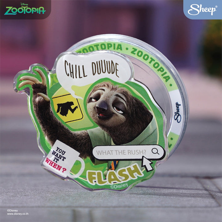 griptok magsafe zootopia flash สีเขียว ที่แปะมือถือ สลอธ ซูโทเปีย phone accessories