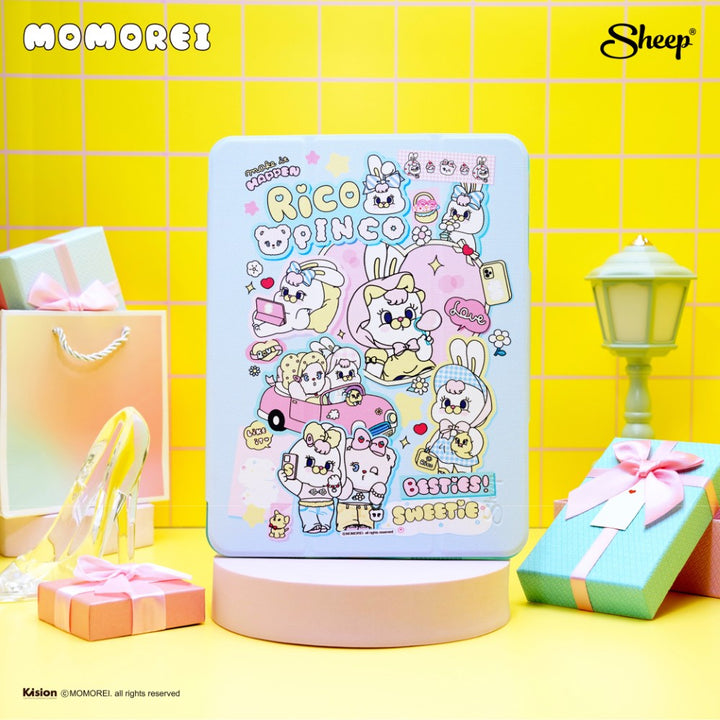 ipad case momorei rico pinco เคสไอแพด สีพาสเทล พับแนวตั้ง นอน