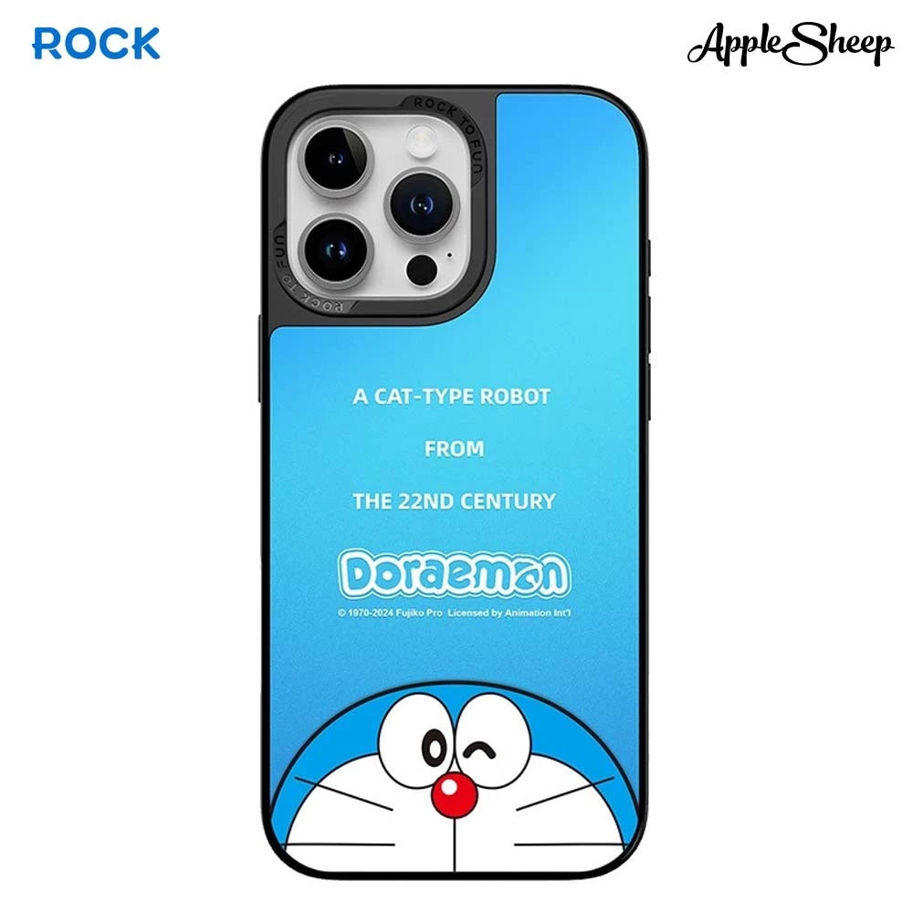 Rock Doraemon เคสมือถือ โดราเอม่อน สีฟ้า กันกระแทก gadget โดเรม่อน