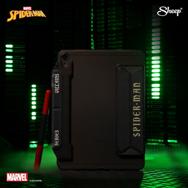 เคสไอแพดแถมปลอกปากกา เคส Marvel Spider-Man ลิขสิทธิ์แท้ เคส iPad และ iPad Pro