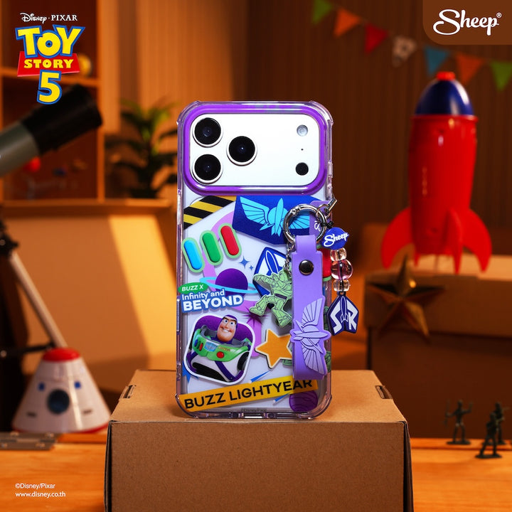 เคส ทอย สตอรี่ ไอโฟน บัซ ไลท์เยียร์ สีม่วง ลิขสิทธิ์แท้ toy story 5 buzz lightyear disney pixar iphone magsafe case