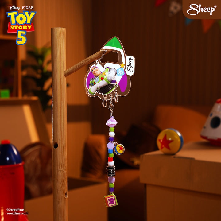 บัซ Toy Story 5 ลิขสิทธิ์แท้ ดิสนีย์ Disney กล่องสุ่ม blind box ที่ห้อย กระเป๋า snapper carabiner ของเล่น ของสะสม ทอย สตอรี่