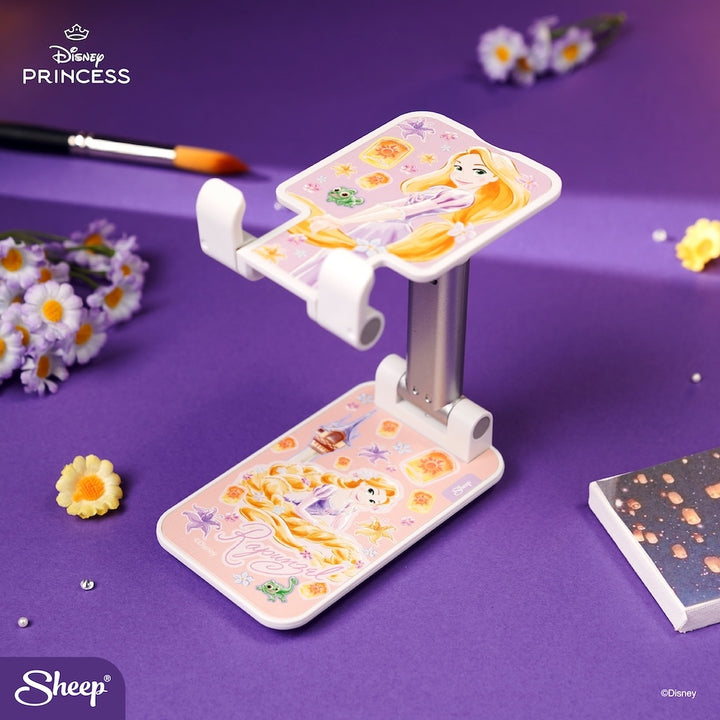 Phone Stand ที่ตั้งโทรศัพท์แบบพกพา ขาตั้งมือถือ ไลฟ์สด ราพันเซล Rapunzel Disney