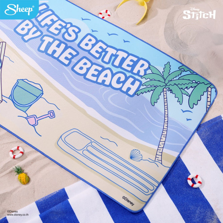 แผ่นรองเม้าส์ ลาย สติทช์  ขนาดใหญ่พิเศษ Mousepad Stitch