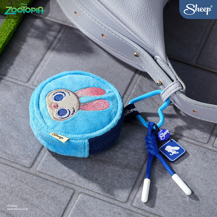 judy hopps zootopia พวงกุญแจกระเป๋า สีฟ้า mini gadget bag ห้อยกระเป๋า กระต่าย จูดี้ ซูโทเปีย