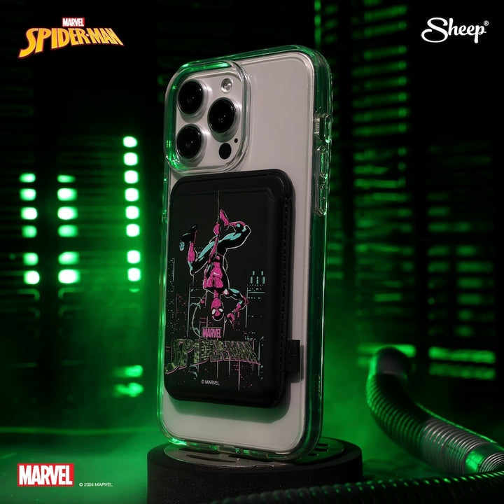 Wallet Magsafe เคสกระเป๋าตัง Marvel ลิขสิทธิ์แท้ พร้อมส่ง ใช้กับเคส iPhone Magsafe