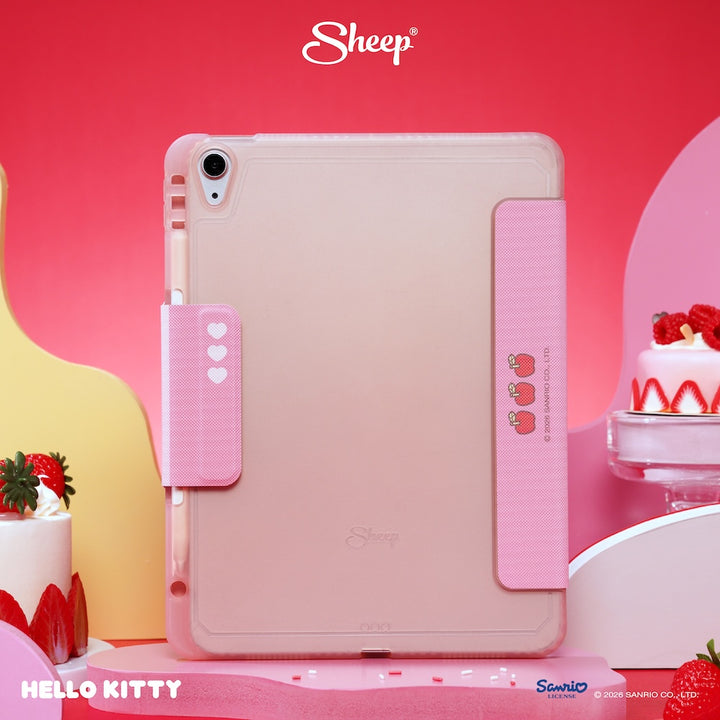 เคสคิตตี้ ipad case sanrio เคส ไอแพด คิตตี้ สีแดง ชมพู ลิขสิทธิ์แท้ sanrio กันกระแทก น้ำหนักเบา พกง่าย สายจด วาด