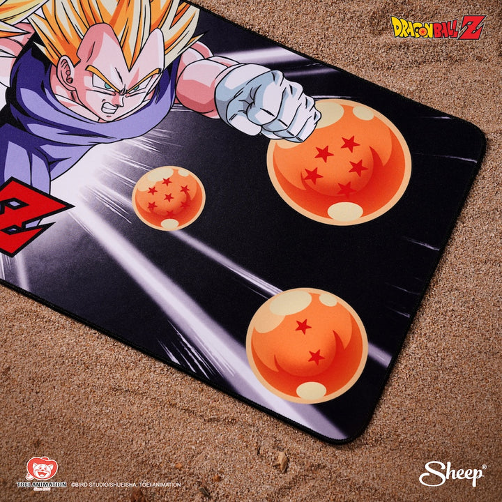แผ่นรองเมาส์ ดราก้อนบอล  ลิขสิทธิ์แท้ พร้อมส่ง Mousepad Goku Mousepad Vegeta