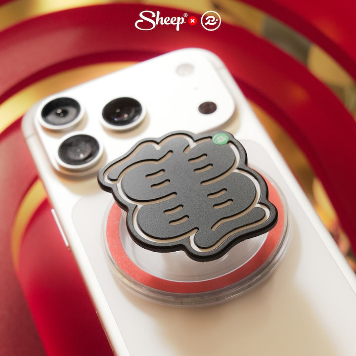 ที่แปะมือถือ rubsarb รับทราบ phone grip magsafe เคส สัตว์มงคล เต่า พลังบวก มงคล สุขภาพ เสริมดวง 2569