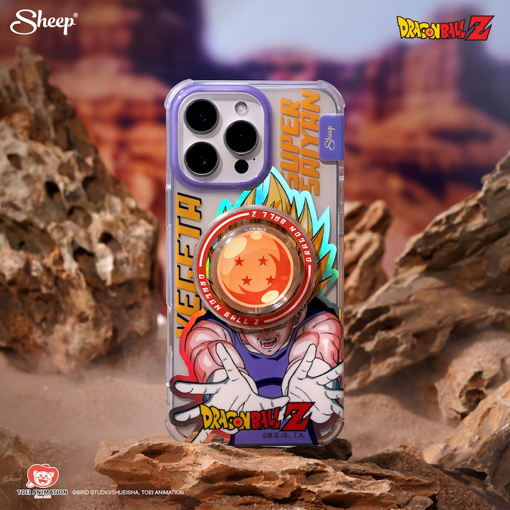 เคส MagSafe iPhone ลายพิเศษ Dragon Ball Z พื้นผิวโฮโลแกรม คมชัด สีสดไม่ซีดจาง