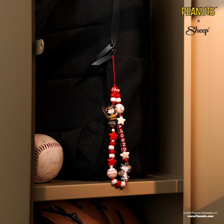 สายห้อยโทรศัพท์ Snoopy  Charm Peanuts ของใช้คู่เคส สายห้อยมือถือ Peanuts