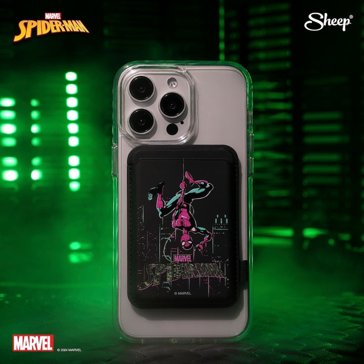 Wallet Magsafe เคสกระเป๋าตัง Marvel ลิขสิทธิ์แท้ พร้อมส่ง ใช้กับเคส iPhone Magsafe