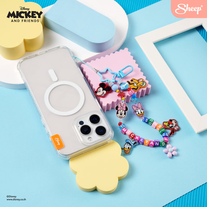 phone charm mickey and friends  สายห้อยมือถือ มิคกี้ เม้าส์ สีฟ้า strap