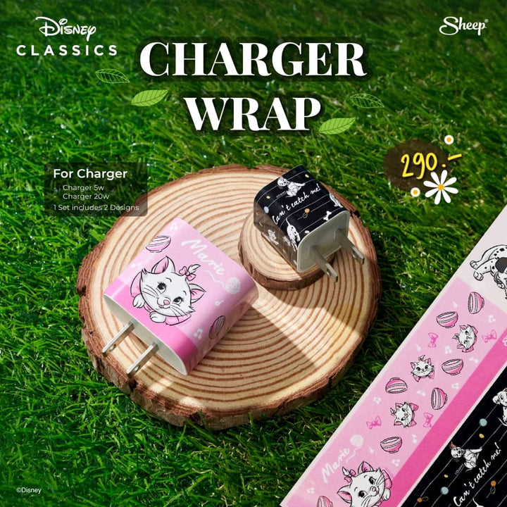 สติ๊กเกอร์ติดหัวชาร์จ iPhone Charger Wrap อแดปเตอร์ชาร์จ Disney ดิสนีย์