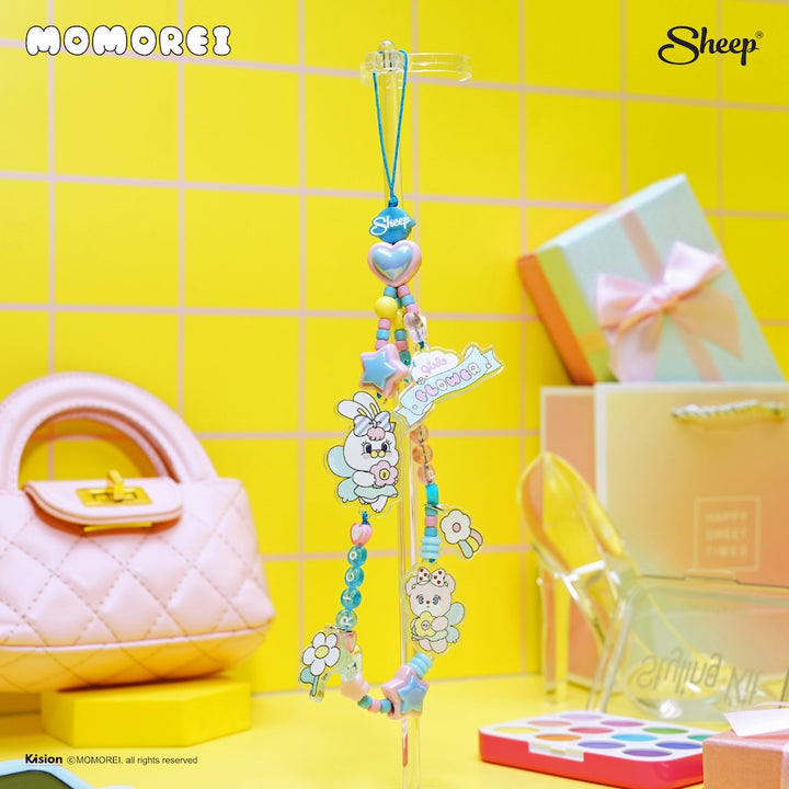 สายห้อยโทรศัพท์ momorei accessories แต่งเคส  charm  โมโมเรอิ เกาหลี