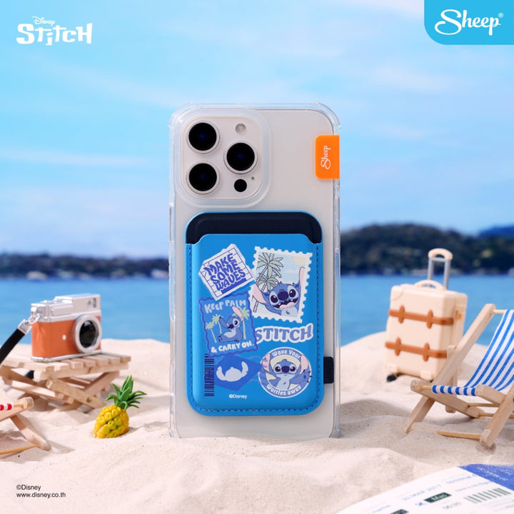 แปะ เคสไอโฟน Stitch magsafe wallet stitch ของใช่คู่เคส ของน่ารัก สติช